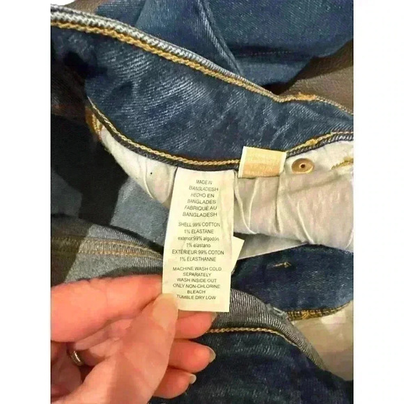 - - Michael Michael Kors Selma Cropped Flare High-Rise Jeans Size 4, NWT - Picture 7 of 7